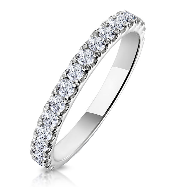 Aria Matching Wedding Band 0.55ct H/Si Diamond in 18K White Gold